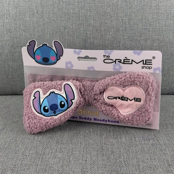 The Creme Shop x Disney Stitch Plush Spa Headband - Picture 1 of 7